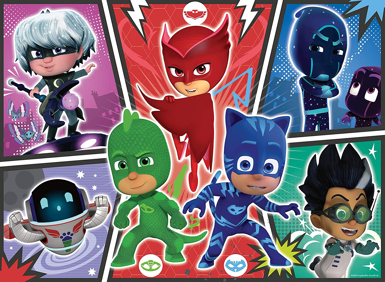 PJ Masks Glow in the Dark – 60 Piece Jigsaw Puzzle (Ravensburger)