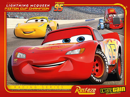 Ravensburger - Disney Pixar Cars 3, 4 in a Box  -  12, 16, 20, 24 Piece Jigsaw Puzzles