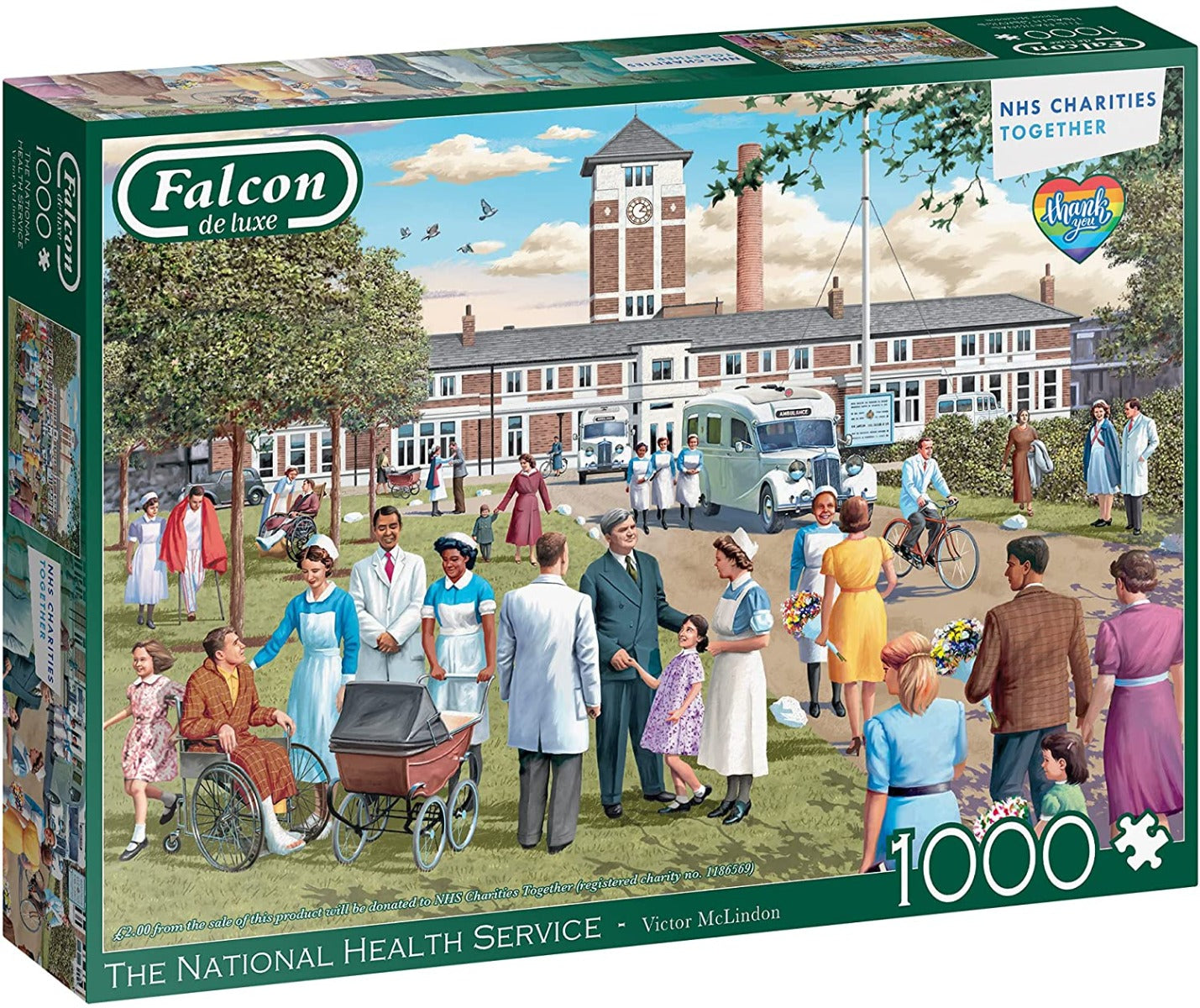 The National Health – 1000 Piece Jigsaw Puzzle (Falcon De Luxe)