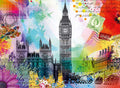 London Postcard – 500 Piece Jigsaw Puzzle (Ravensburger)