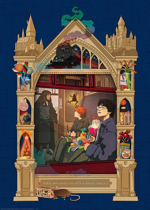 Artwork: On The Way To Hogwarts – 1000 Piece Jigsaw Puzzle (Ravensburger)