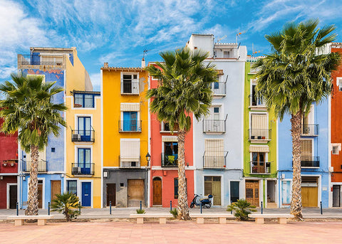 Mediterranean Collection Villajoyosa, Alicante, Spain – 1000 Piece Jigsaw Puzzle (Ravensburger)