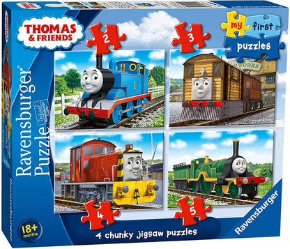 Ravensburger - Thomas and Friends My First Puzzles - 2,3,4,5 Piece Jigsaw Puzzles
