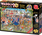 Wasgij Original 40: 25th Anniversary - The Garden Party – 2 x1000 Piece Jigsaw Puzzle (Wasgij)