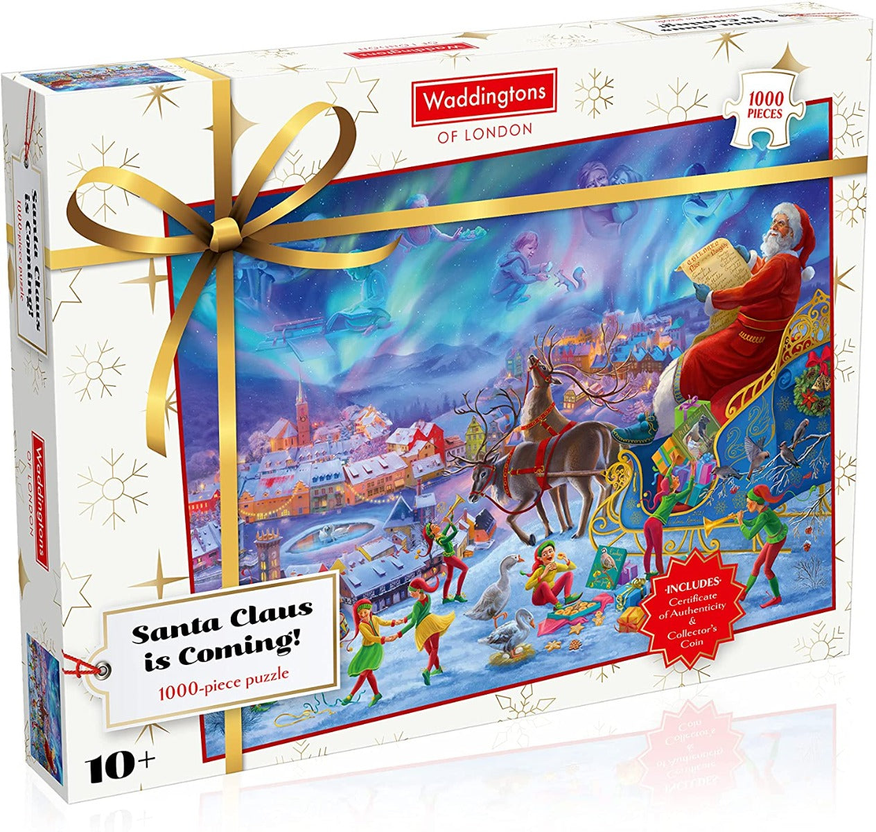 Santa Clause is Coming? 2021 – 1000 Piece Jigsaw Puzzle (Waddingtons)