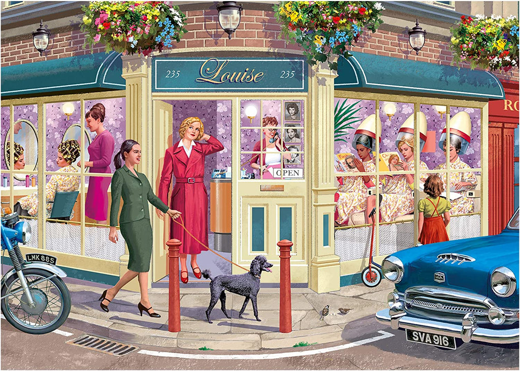 The Hairdressers – 1000 Piece Jigsaw Puzzle (Falcon De Luxe)
