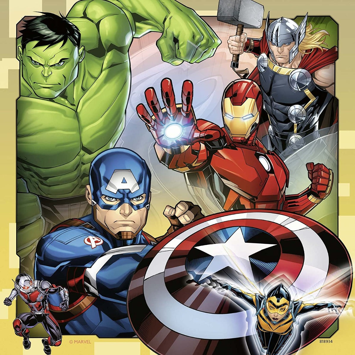 Avengers Assemble – 3 x 49 Piece Jigsaw Puzzles (Ravensburger)