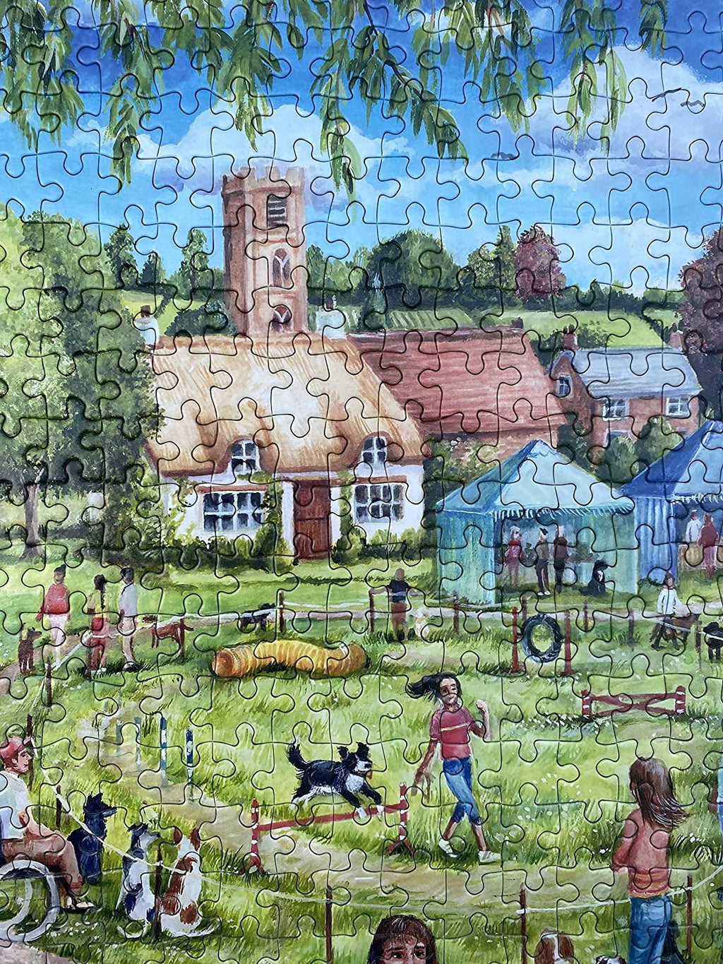 The Village Dog Show – 1000 Piece Jigsaw Puzzle (Gibsons) - Image 5