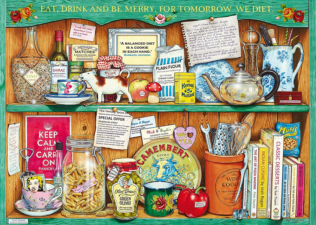 The Cabinet Collection, Cook's Cabinet – 1000 Piece Jigsaw Puzzle (Ravensburger)