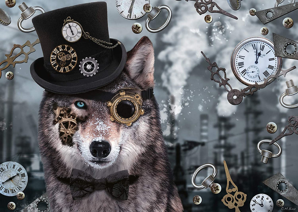 Steampunk Wolf – 1000 Piece Jigsaw Puzzle (Schmidt)