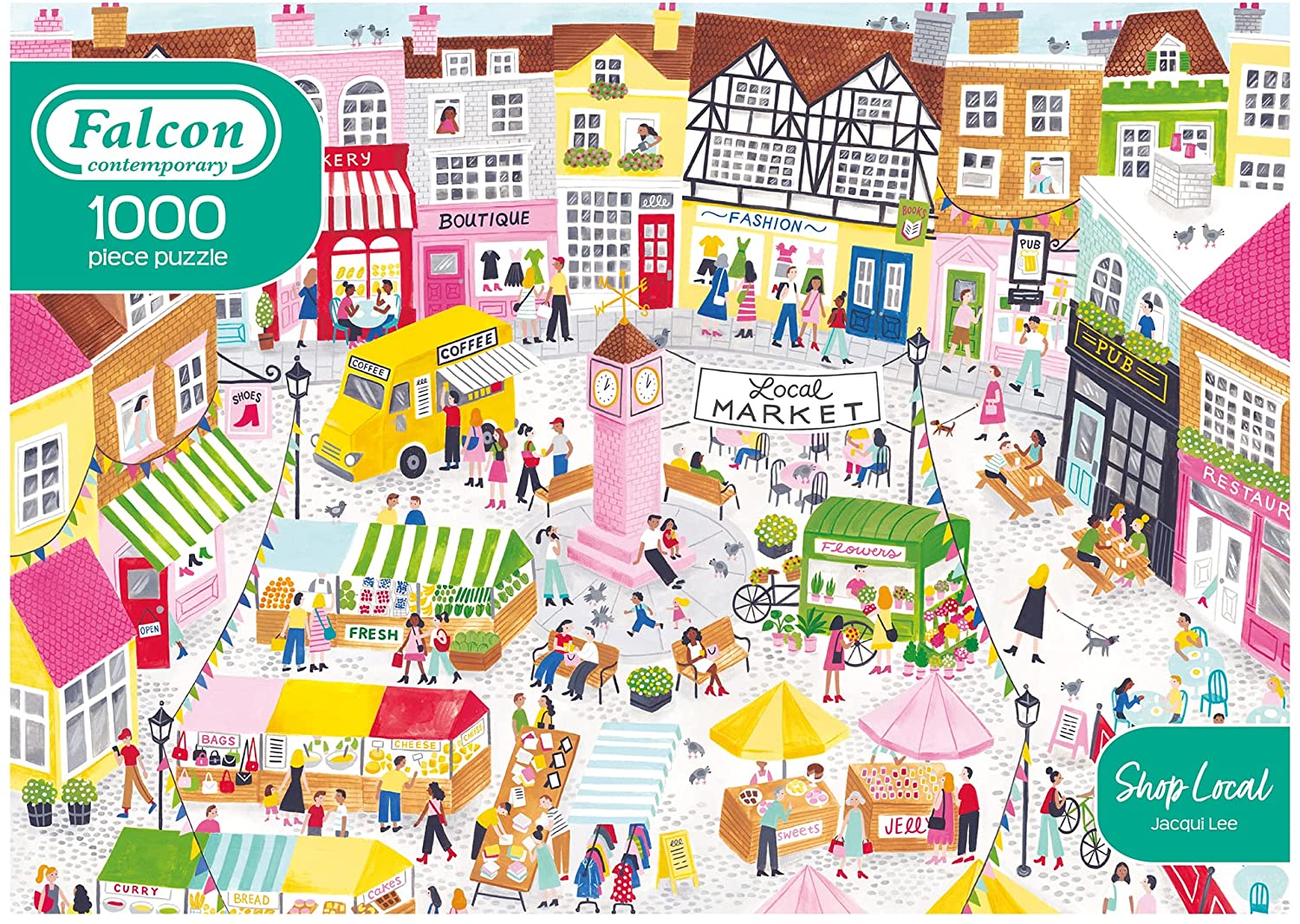 Shop Local – 1000 Piece Jigsaw Puzzle (Falcon Contemporary)