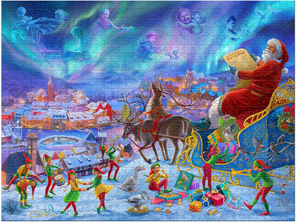 Waddingtons - Santa Clause is Coming? 2021 - 1000 Piece Jigsaw Puzzle