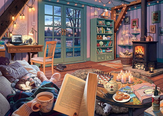Ravensburger - My Haven No 6, The Cosy Shed - 1000 Piece Jigsaw Puzzle