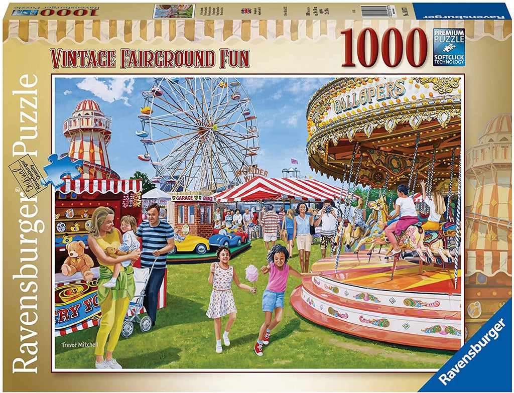 Vintage Fairground fun – 1000 Piece Jigsaw Puzzle (Ravensburger)