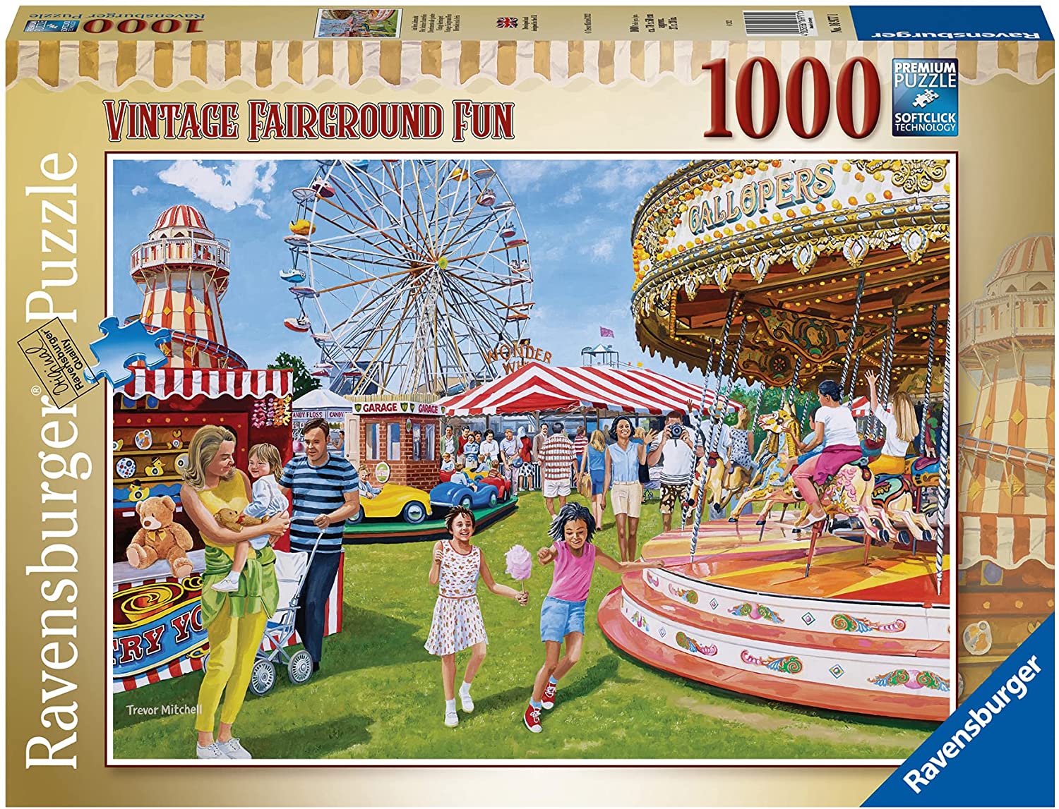 Vintage Fairground fun – 1000 Piece Jigsaw Puzzle (Ravensburger)
