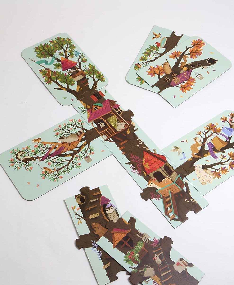 Towering Tree Puzzle – 17 Piece Jigsaw Puzzle (Galison)