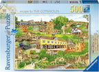 Escape to the Cotswolds – 500 Piece Jigsaw Puzzle (Ravensburger)