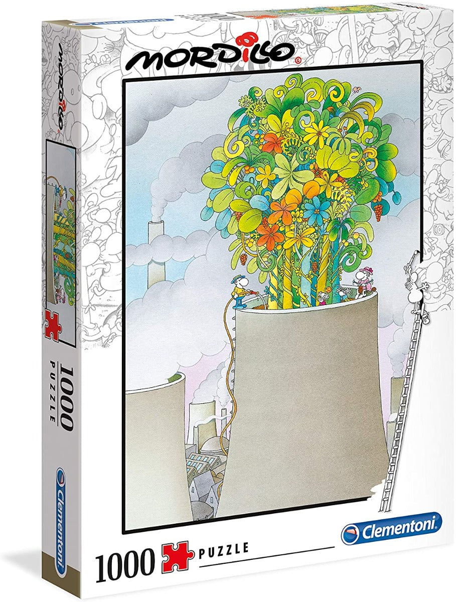 The Cure by Mordillo – 1000 Piece Jigsaw Puzzle (Clementoni)