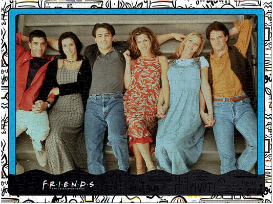 Winning Moves - Friends The TV Series - Stairs - 1000 Piece Jigsaw Puzzle