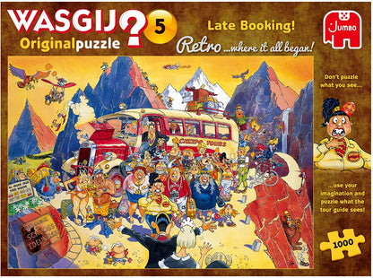 Wasgij Retro 5 - Late Booking! - 1000 Piece Jigsaw Puzzle