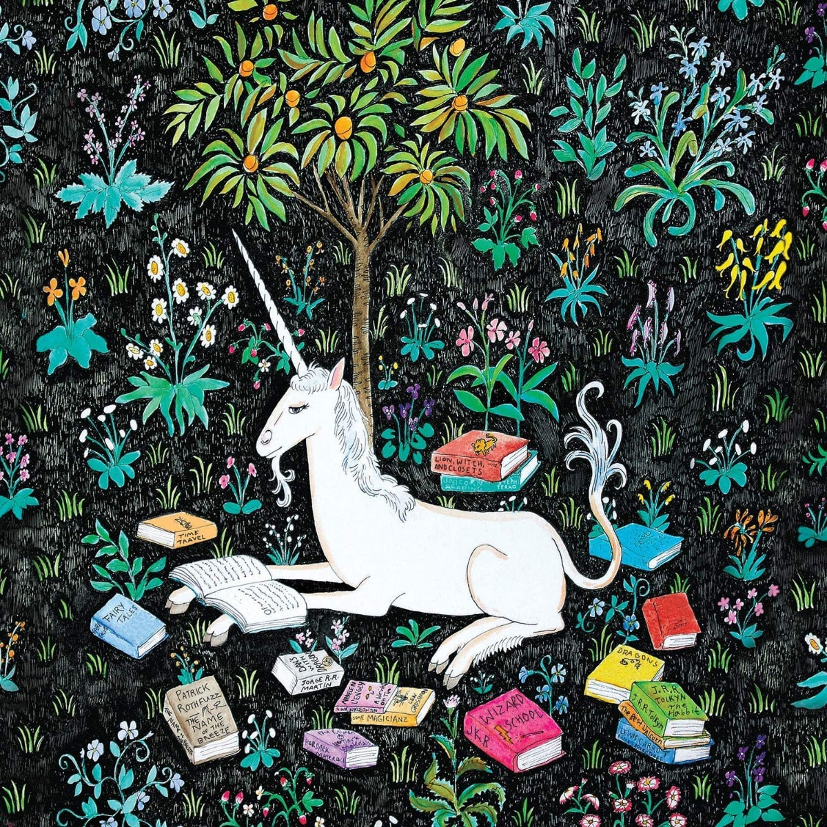 Unicorn Reading – 500 Piece Jigsaw Puzzle (Galison)