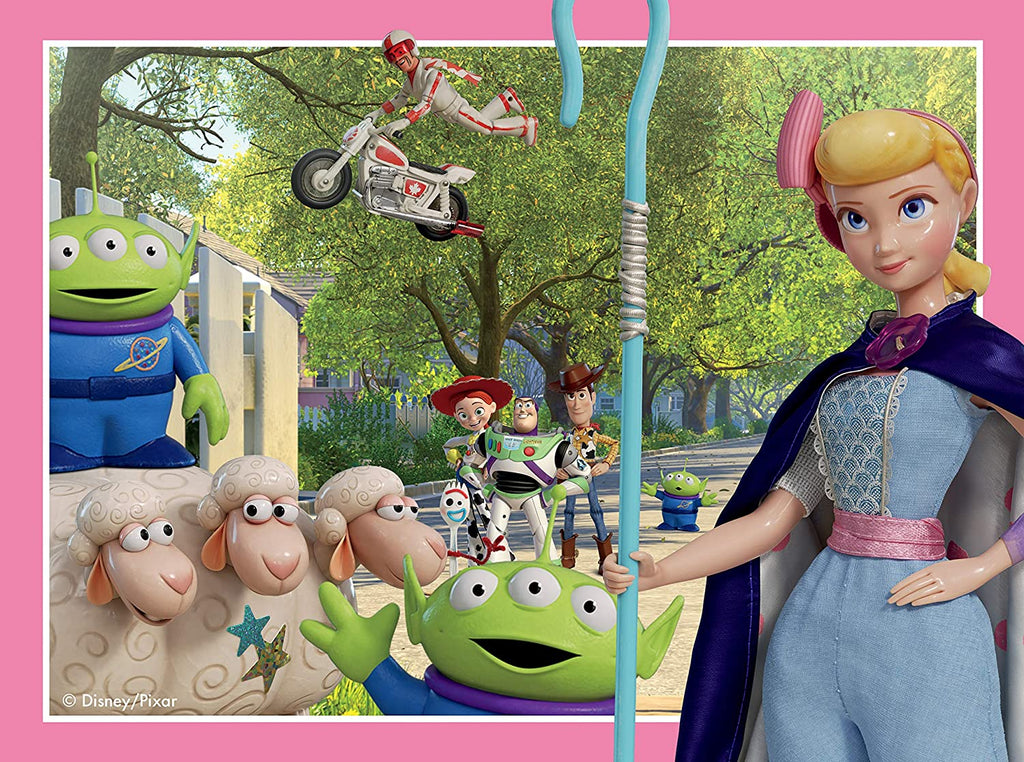 Toy Story 4, 4 in a Box – 12, 116, 20, 24 Piece Jigsaw Puzzles (Ravensburger)