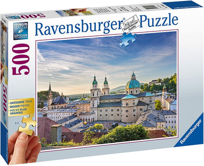 Ravensburger 14982 Österreich Salzburg, Austria - 500 Extra Large Piece Jigsaw Puzzle