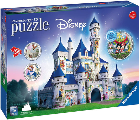 Ravensburger Disney Castle - 216 Piece 3d Jigsaw Puzzle