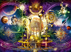 Golden Solar System – 500 Piece Jigsaw Puzzle (Ravensburger)
