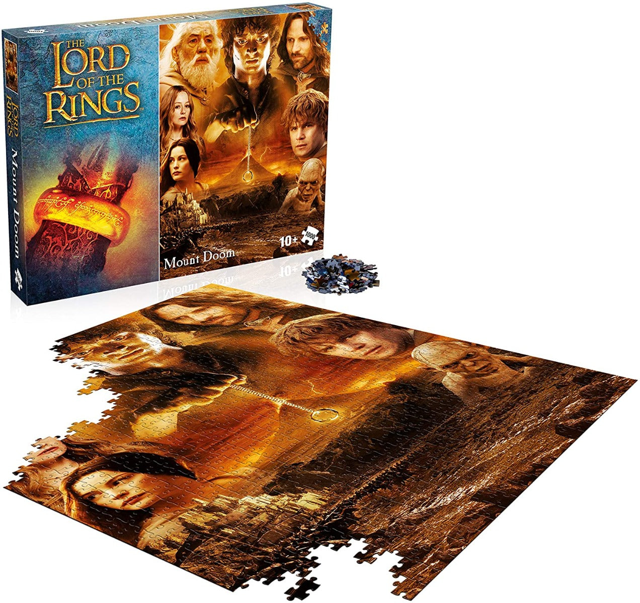 Winning Moves - Lord Of The Rings Mount Doom - 1000 Piece Jigsaw Puzzle