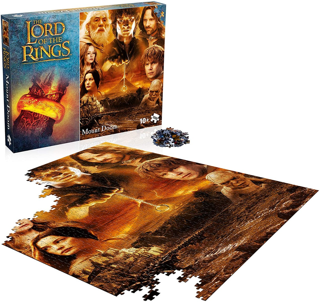 Lord Of The Rings Mount Doom – 1000 Piece Jigsaw Puzzle (Winning Moves)
