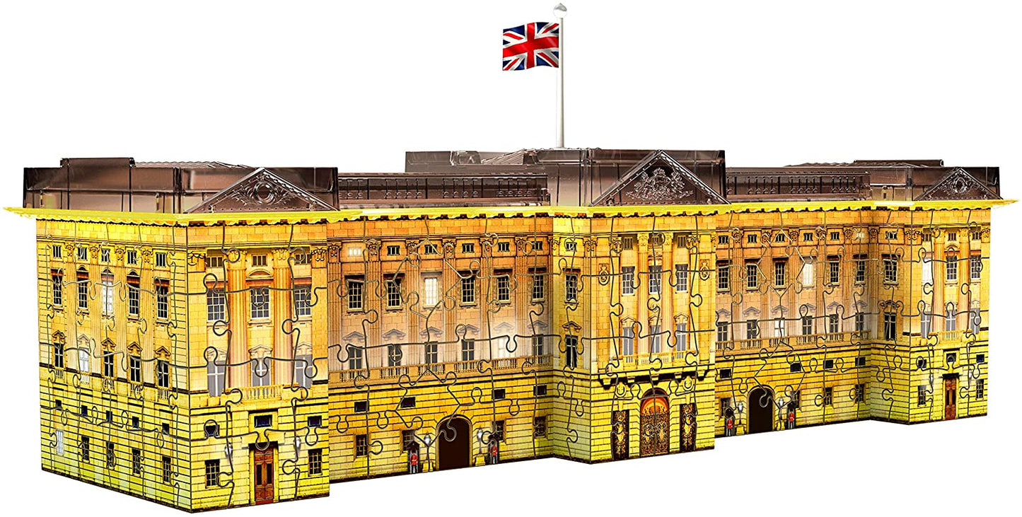 Ravensburger Buckingham Palace - Night Edition - 216 Piece 3D Jigsaw Puzzle