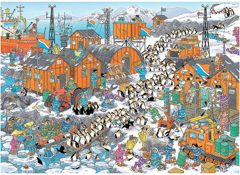 South Pole Expedition by Jan Van Haasteren – 1000 Piece Jigsaw Puzzle (Jan Van Haasteren)