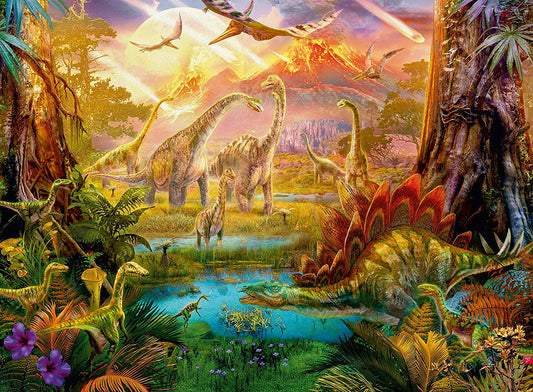 Ravensburger - Land of the Dinosaurs - 500 Piece Jigsaw Puzzle