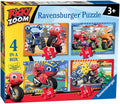 Ricky Zoom – 4 In Box (12, 16, 20, 24 Piece) Jigsaw Puzzles (Ravensburger)