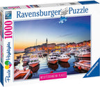 Rovinj Harbour, Croatia – 1000 Piece Jigsaw Puzzle (Ravensburger)