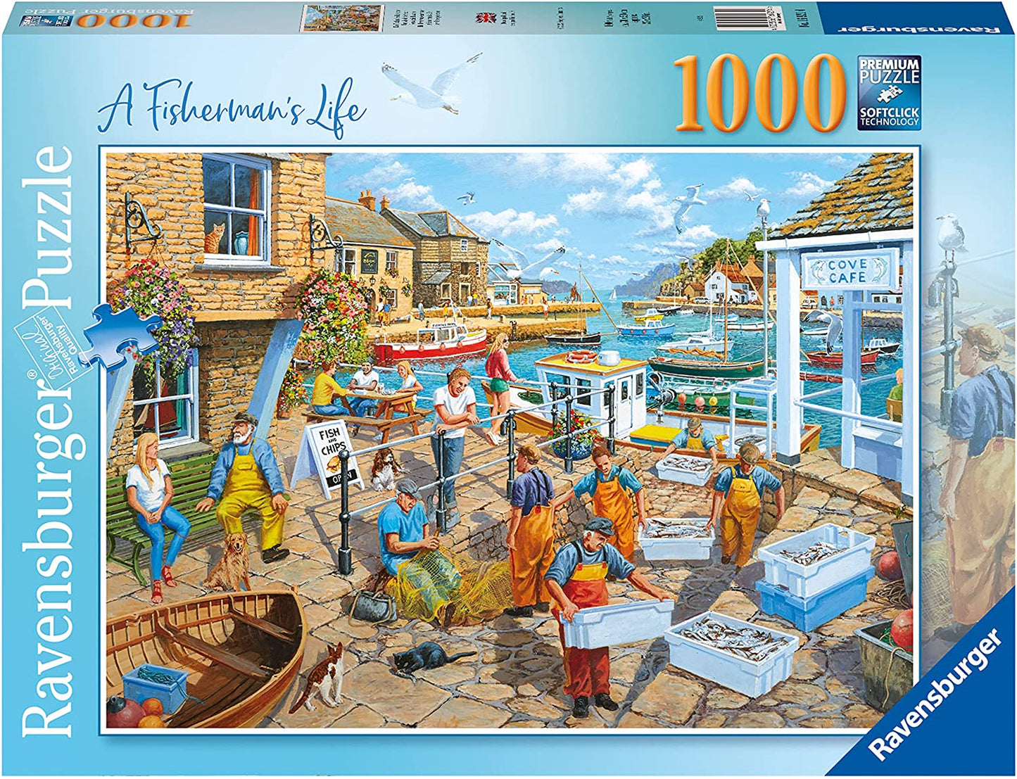 Ravensburger - A Fisherman's Life - 1000 Piece Jigsaw Puzzle
