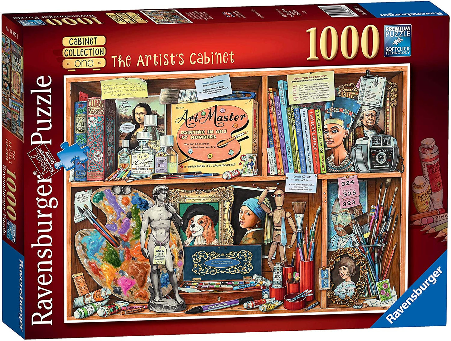Ravensburger - Artist's Cabinet - 1000 Piece Jigsaw Puzzle
