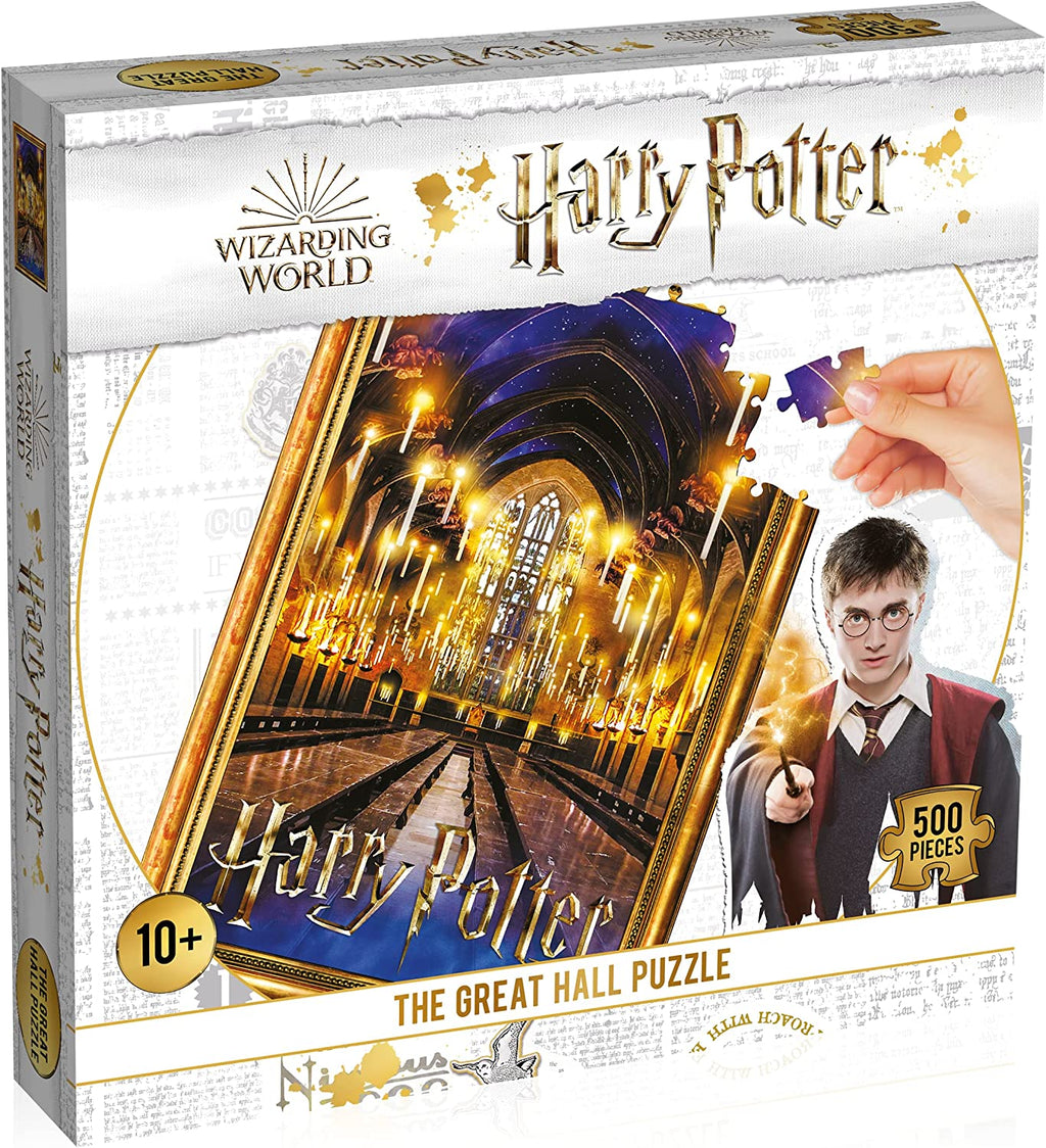 The Great Hall by Harry Potter – 500 Piece Jigsaw Puzzle (Winning Moves)