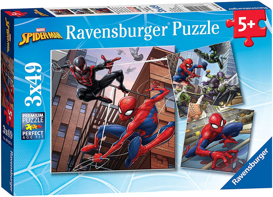 Ravensburger - Spider-Man - 3x 49 Piece Jigsaw Puzzles