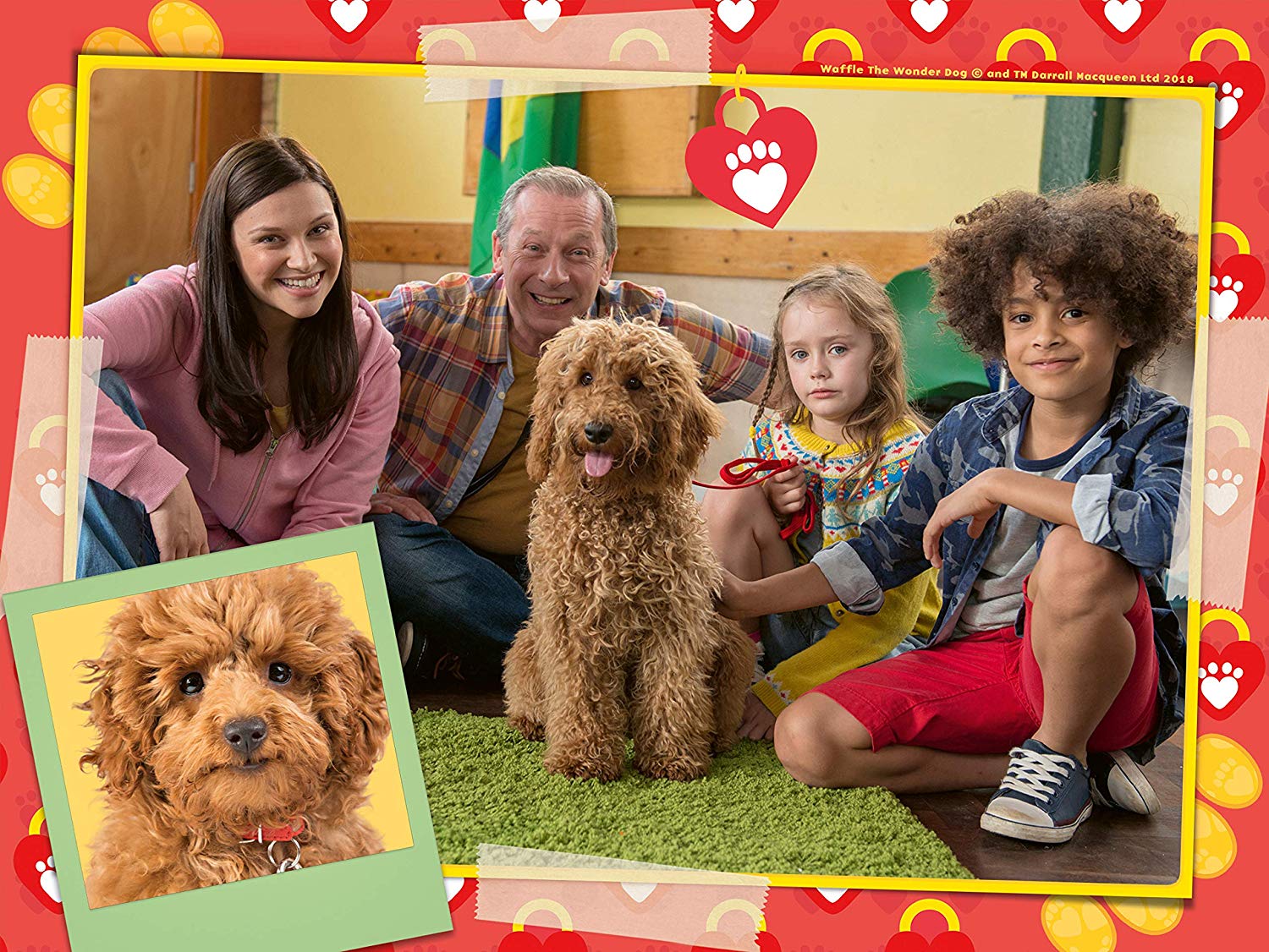 Ravensburger 3035 Waffle The Wonder Dog 4 In A Box (12, 16, 20, 24 piece) Jigsaw Puzzles