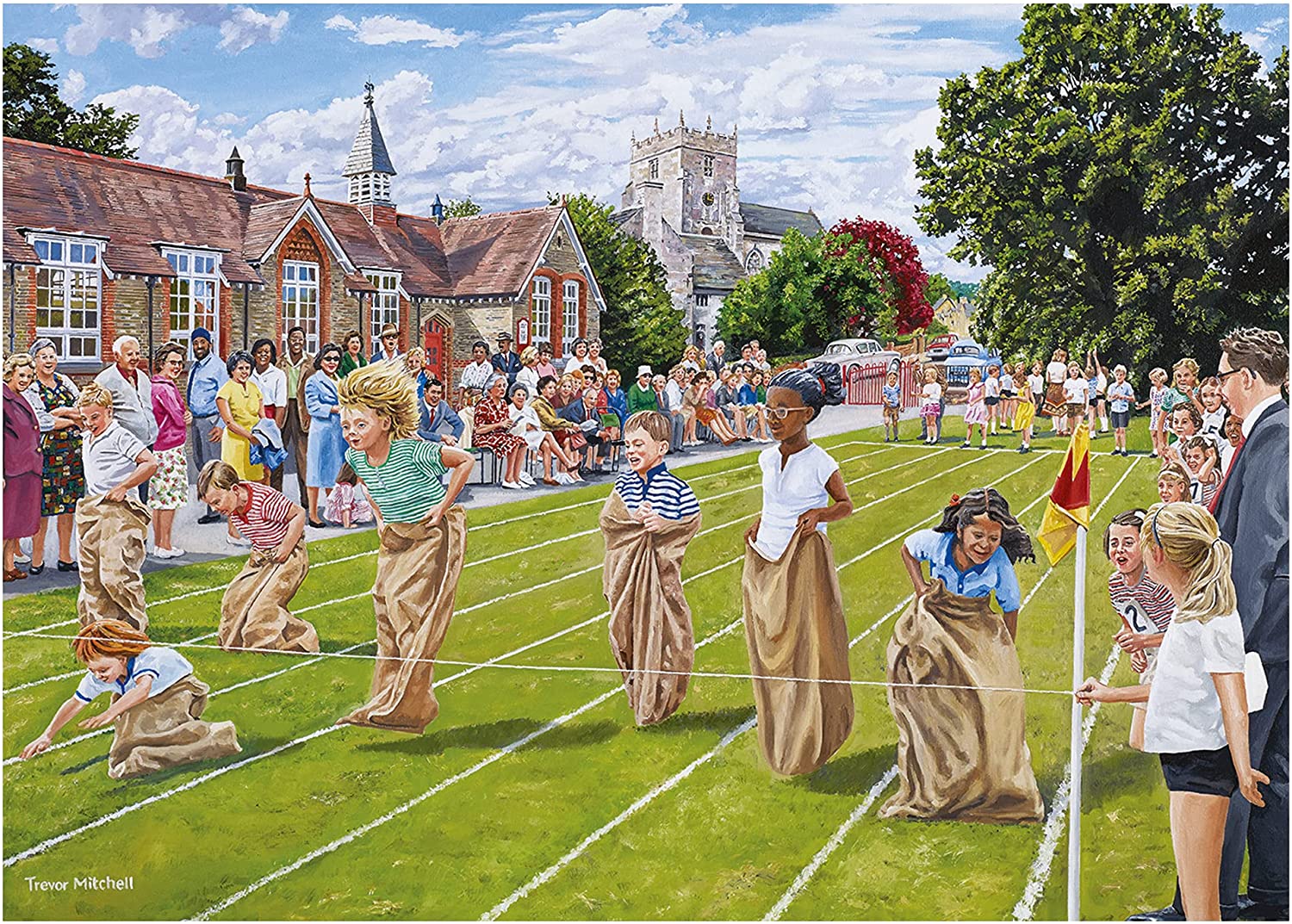 Sports Day – 1000 Piece Jigsaw Puzzle (Falcon De Luxe)