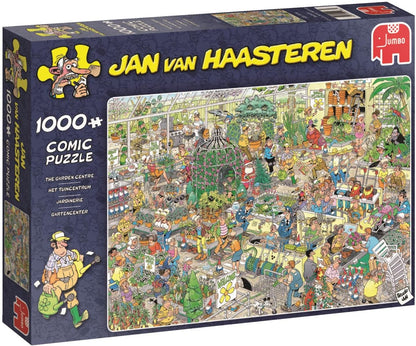 Jan Van Haasteren - The Garden Centre - 1000 Piece Jigsaw Puzzle