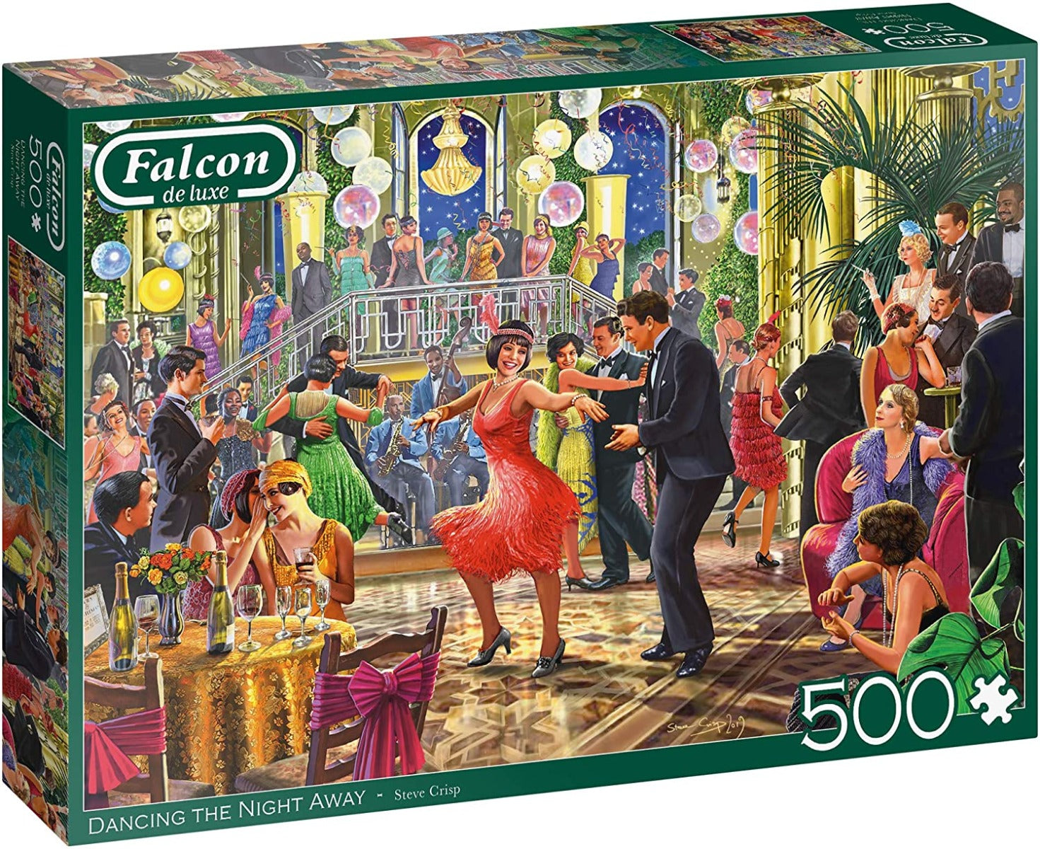 Dancing The Night Away – 500 Piece Jigsaw Puzzle (Falcon De Luxe)