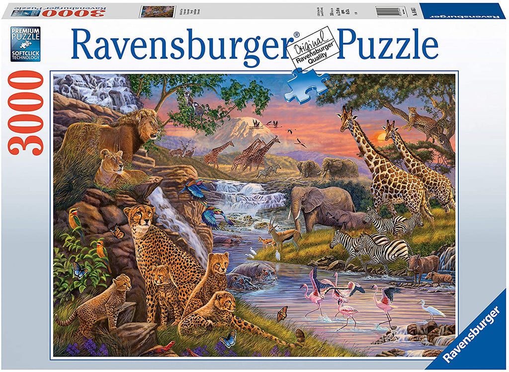 Animal Kingdom – 3000 Piece Jigsaw Puzzle (Ravensburger)