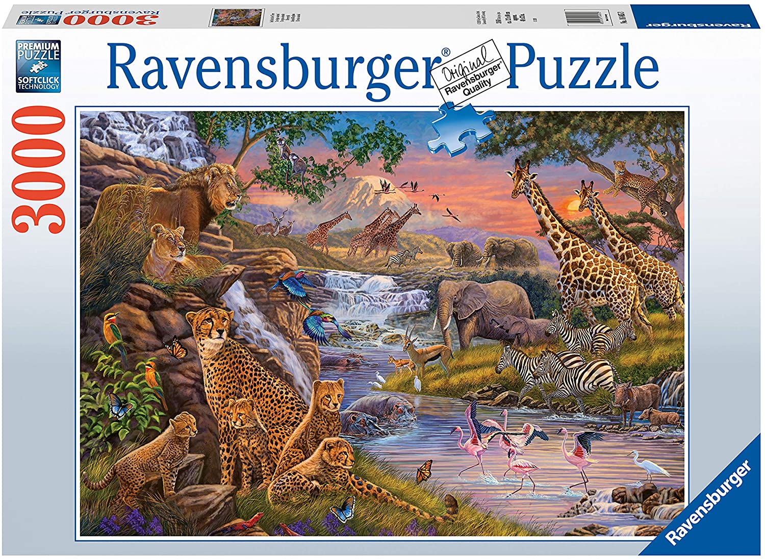 Animal Kingdom – 3000 Piece Jigsaw Puzzle (Ravensburger)