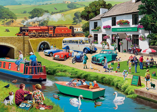 Ravensburger - Leisure Days No 2 Exploring the Dales - 1000 Piece Jigsaw Puzzle