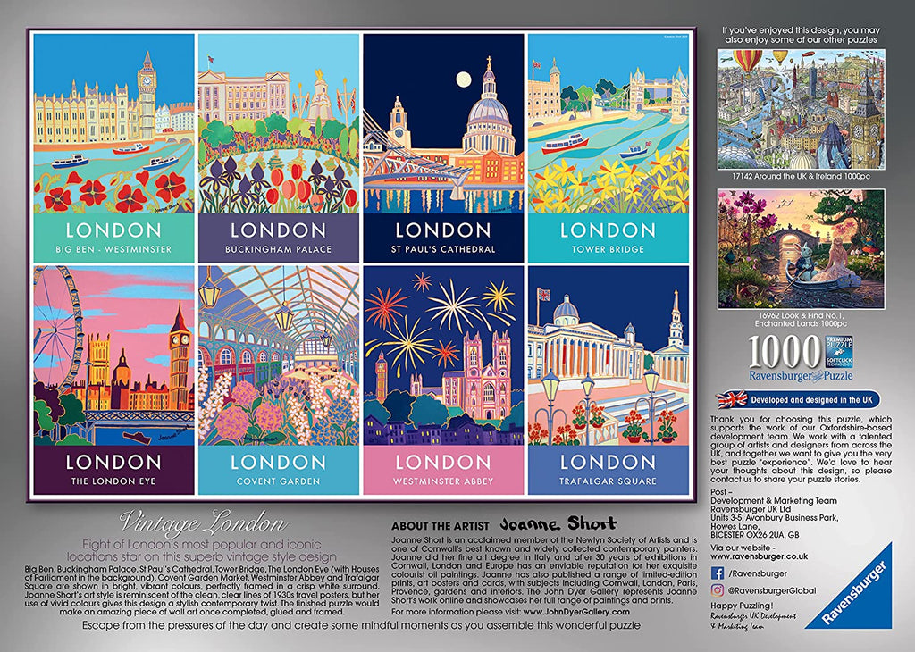 Vintage London – 1000 Piece Jigsaw Puzzle (Ravensburger)