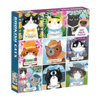 Bookish Cats – 500 Piece Jigsaw Puzzle (Galison)