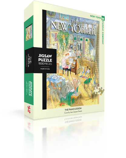 New York Puzzle Company - The Piano Lesson - 1000 Piece Jigsaw Puzzle